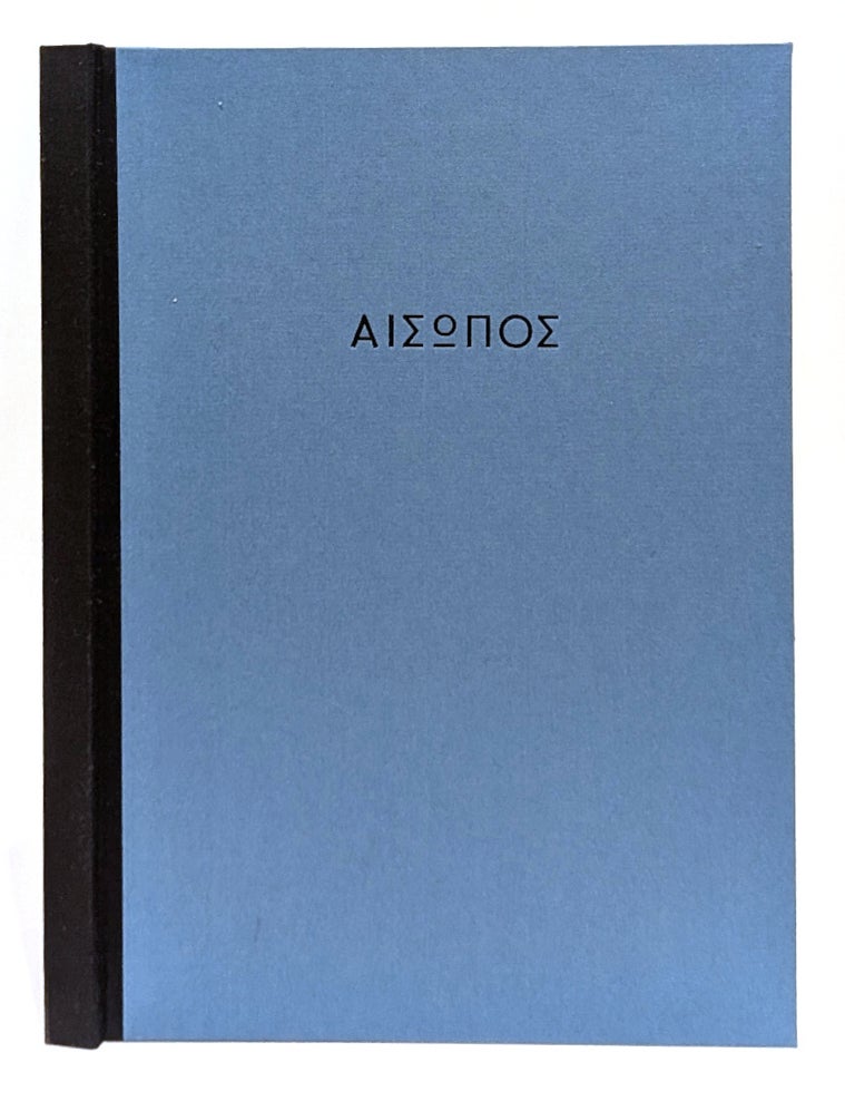 Item #665451 Aesop: Fables Told In Type And Ornament. Pasadena Archetype Press.