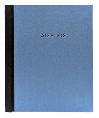 Item #665451 Aesop: Fables Told In Type And Ornament. Pasadena Archetype Press