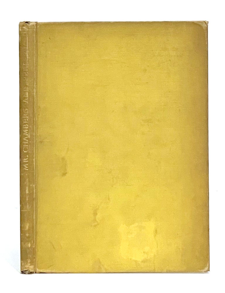 Item #665535 Mr. Chambers And Persephone: A Tale. Christopher Whitfield, Dorothea Braby, wood engravings by.