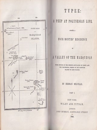 Typee: A Peep at Polynesian Life. During A Four Months Residence in A Valley of The Marquesas;...