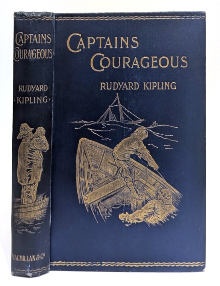 Item #666077 Captains Courageous: A Story of the Grand Banks. Rudyard Kipling.