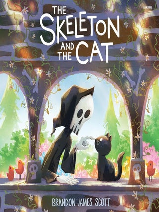 Item #666885 The Skeleton and the Cat. Brandon James Scott