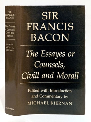 Item #667066 Essayes or Counsels, Civill and Morall. Francis Bacon