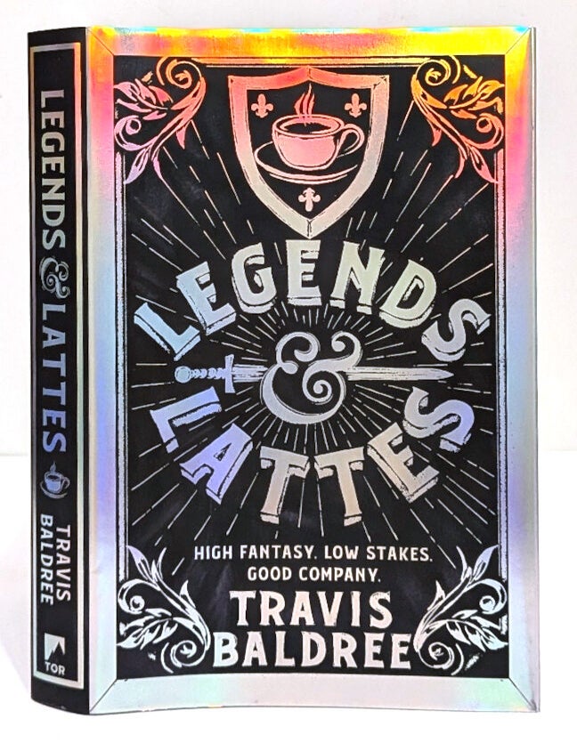 Item #667334 Legends & Lattes. Travis Baldree.