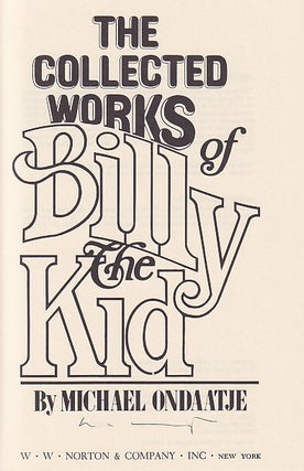 The Collected Works of Billy the Kid