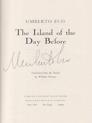 The Island of the Day Before