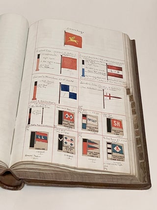 Catalogue E.W.C. [cover title]. 19th-century flag identification guide [or manufacturer's catalog]