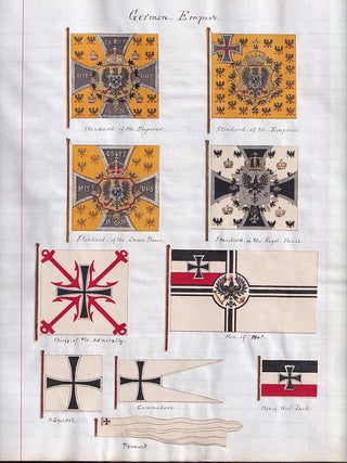 Catalogue E.W.C. [cover title]. 19th-century flag identification guide [or manufacturer's catalog]