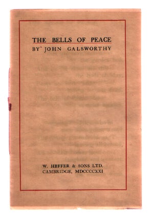 Item #L011305 The Bells of Peace. John Galsworthy