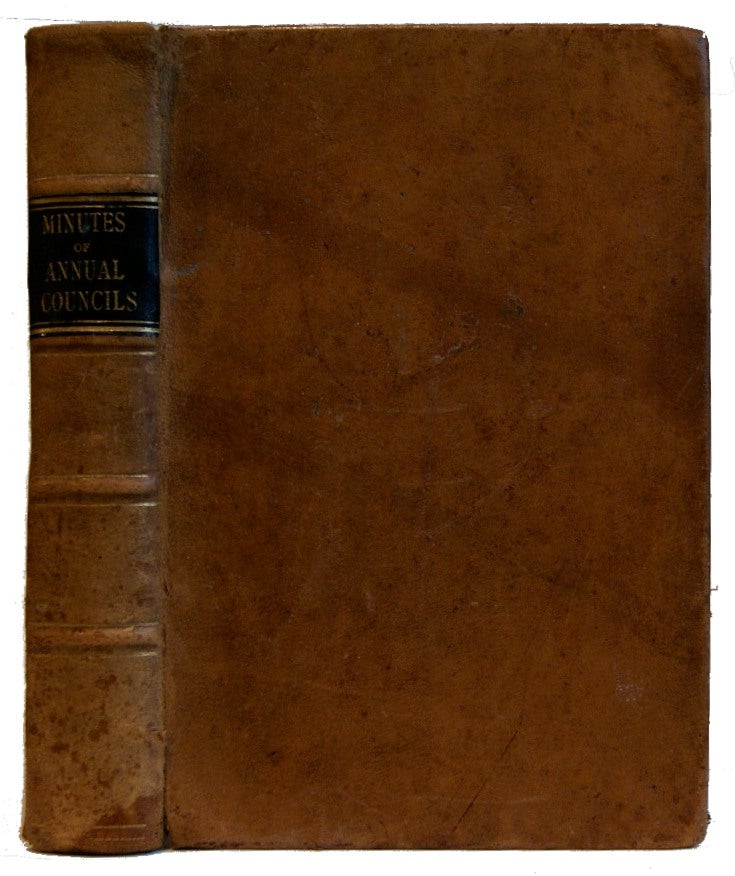 Item #L024976 Minutes of the Annual Meetings of the Brethren: Also, Supplemental Minutes from 1876 to 1885, and Appendix. Joseph I. Cover, Samuel Murray.