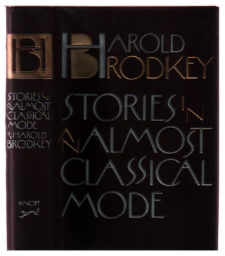 Item #L045148 Stories In An Almost Classical Mode. Harold Brodkey