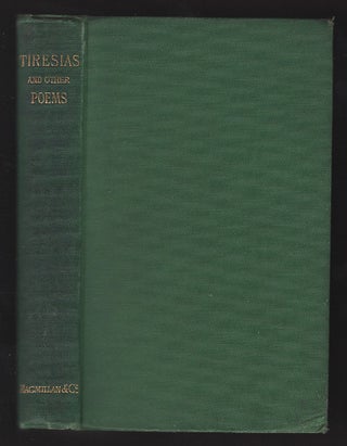 Item #L045608 Tiresias: And Other Poems. Alfred Tennyson, Lord