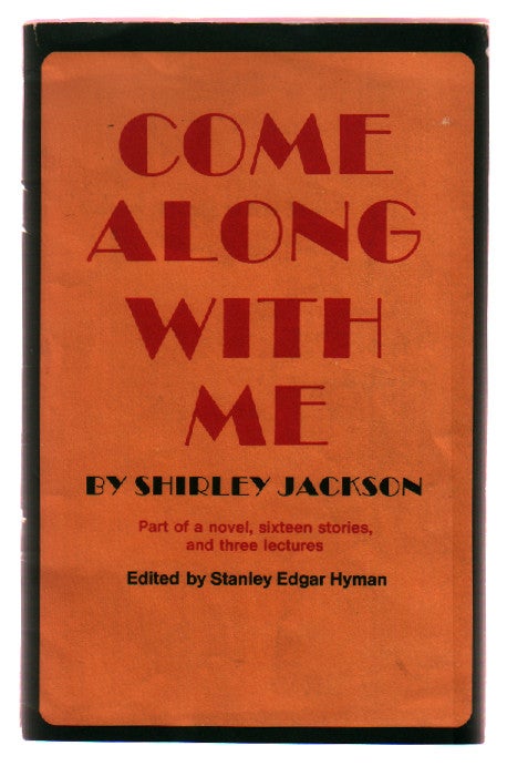 Item #L050666 Come Along With Me. Shirley Jackson.