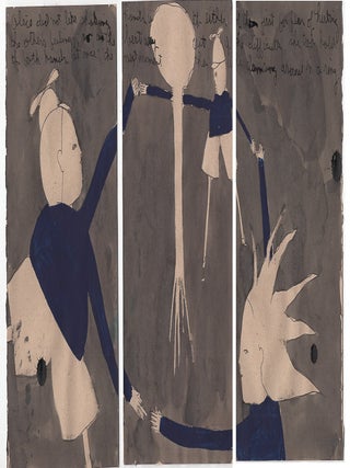 Item #L054110 Handshake Triptych : Alice Did Not Like Shaking Hands With Either of Them First :...