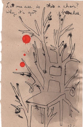 Item #L054129 'Why, it's Got Branches, I Declare' : Sketch for Through the Looking Glass and What...