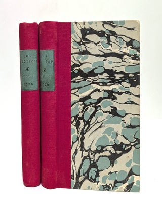 Item #L066950 Miscellaneous Works, in Verse and Prose, of the Late Right Honourable Joseph...
